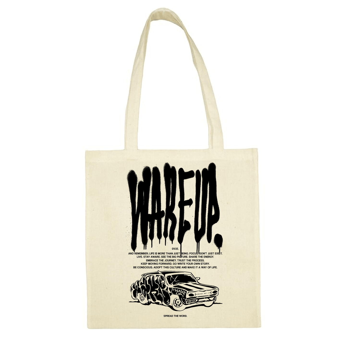 WAKEUP TOTE BAG