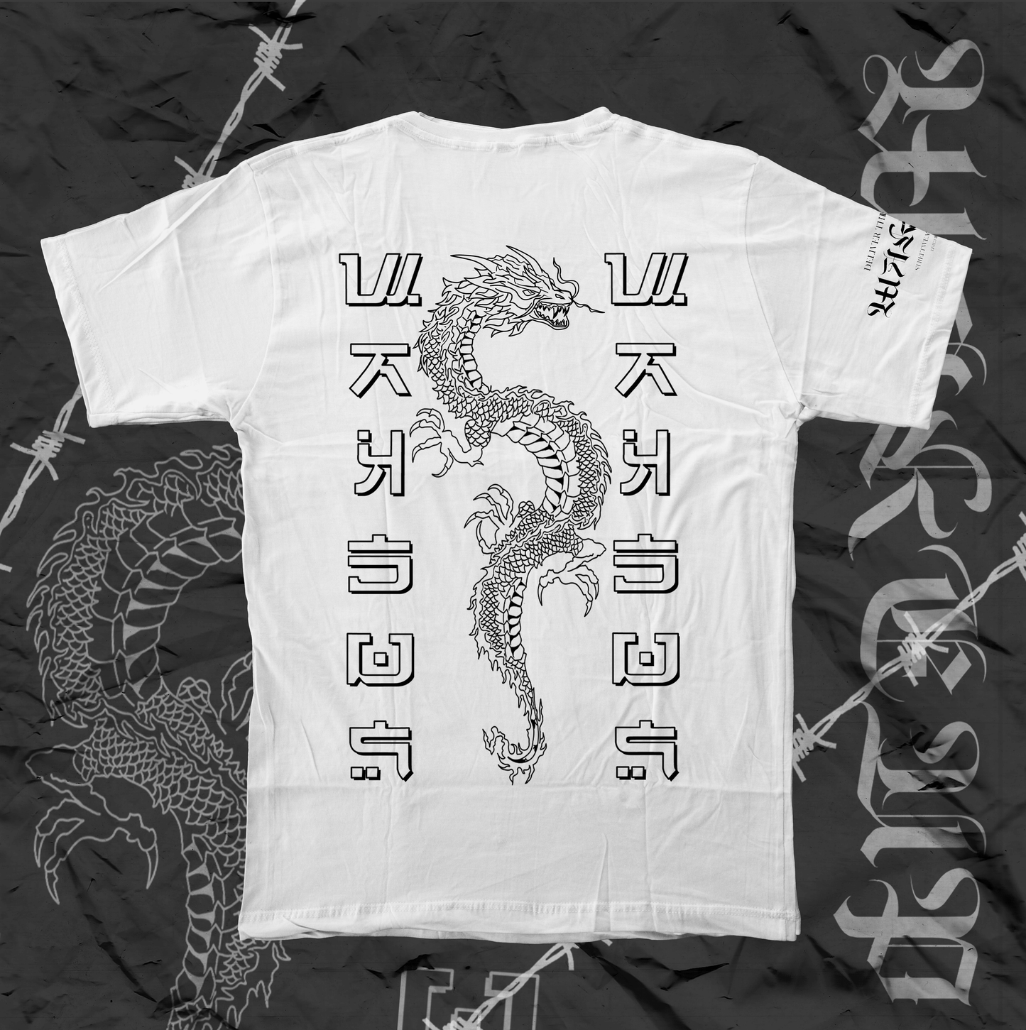 LIMITED DRAGON T-SHIRT (white)