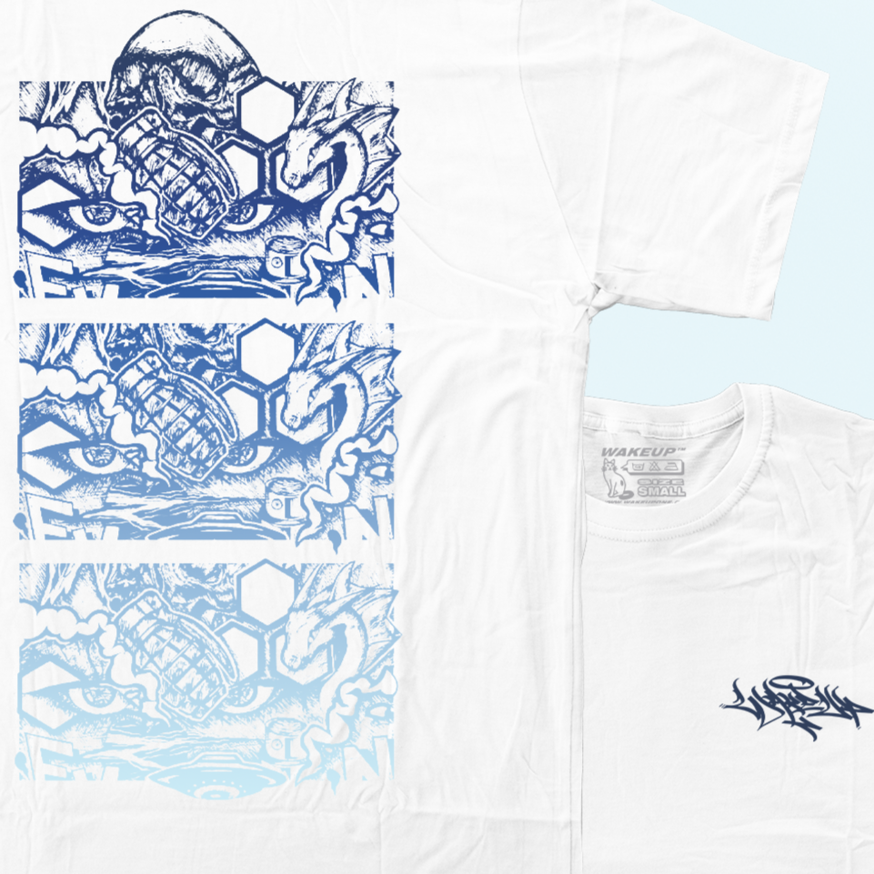 'ART' GRADIENT TEE