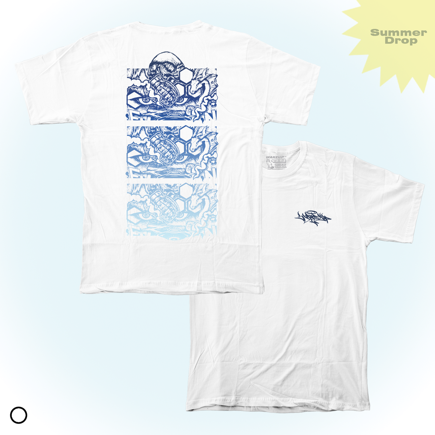 'ART' GRADIENT TEE