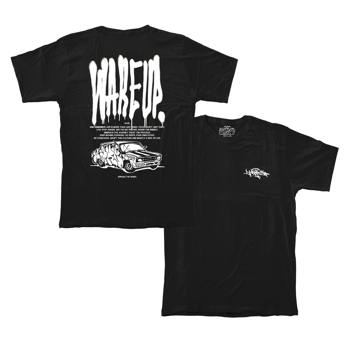 WAKEUP CAR T-SHIRT (2 colors)