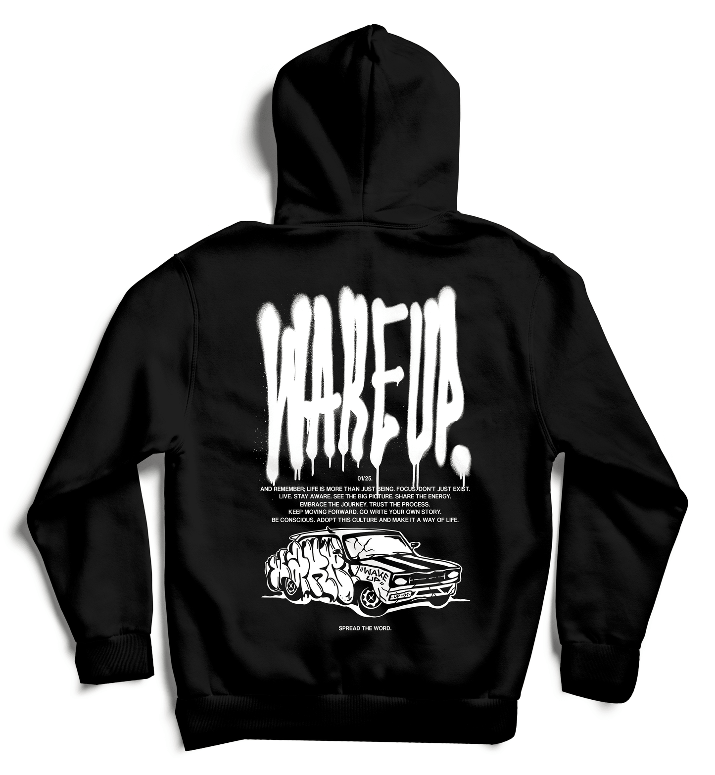 'WAKE UP.' HOODIE (2 colors)