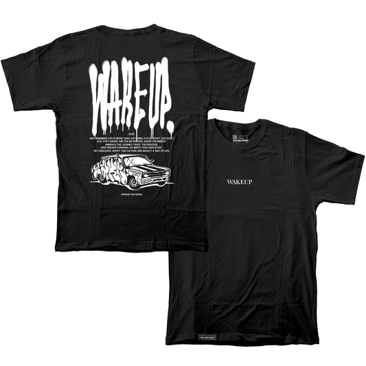 WAKEUP TAG T-SHIRT (2 colors)