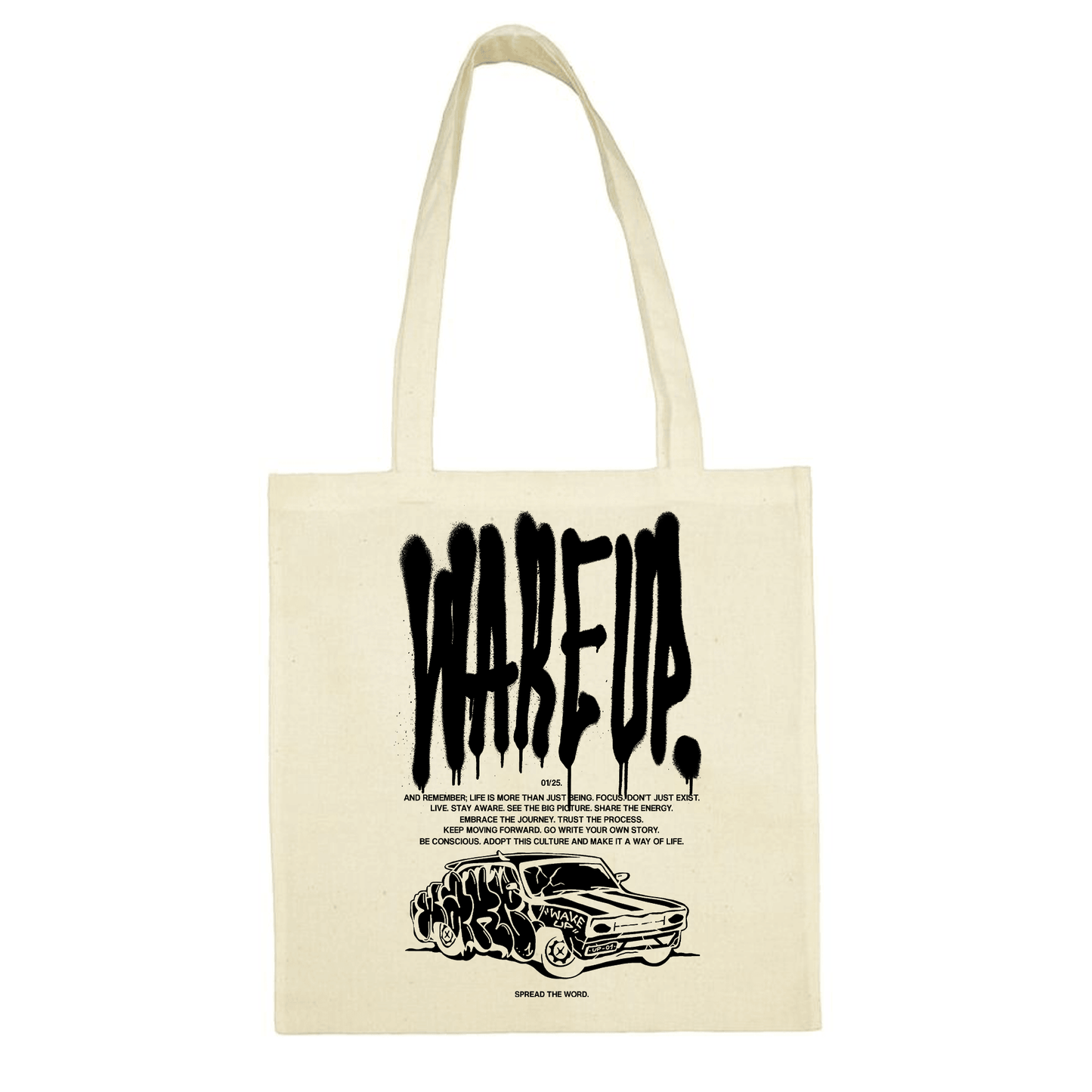 WAKEUP TOTE BAG