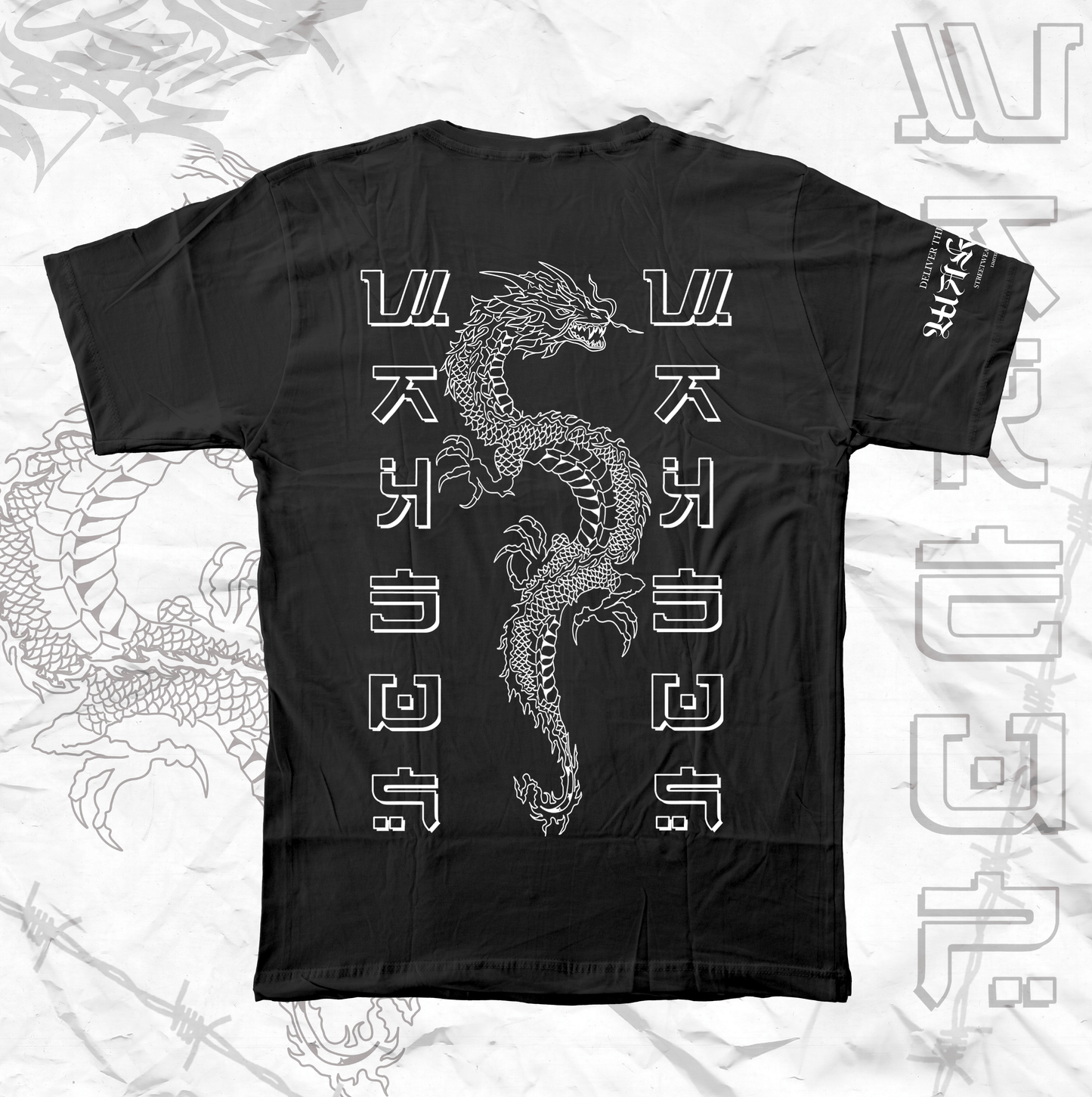 LIMITED DRAGON T-SHIRT (black)