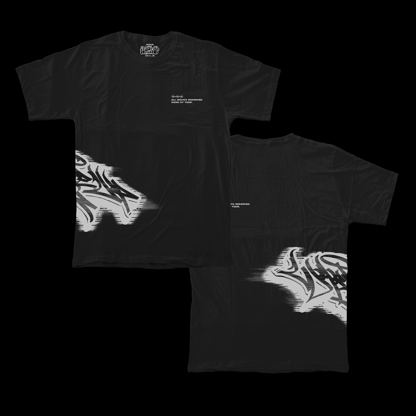 WAKEUP SILVER T-SHIRT
