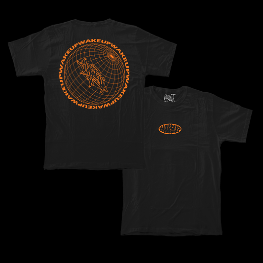 ‘WAKEUP’ PUFFY T-SHIRT