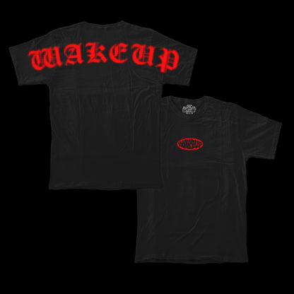 WAKEUP RED T-SHIRT