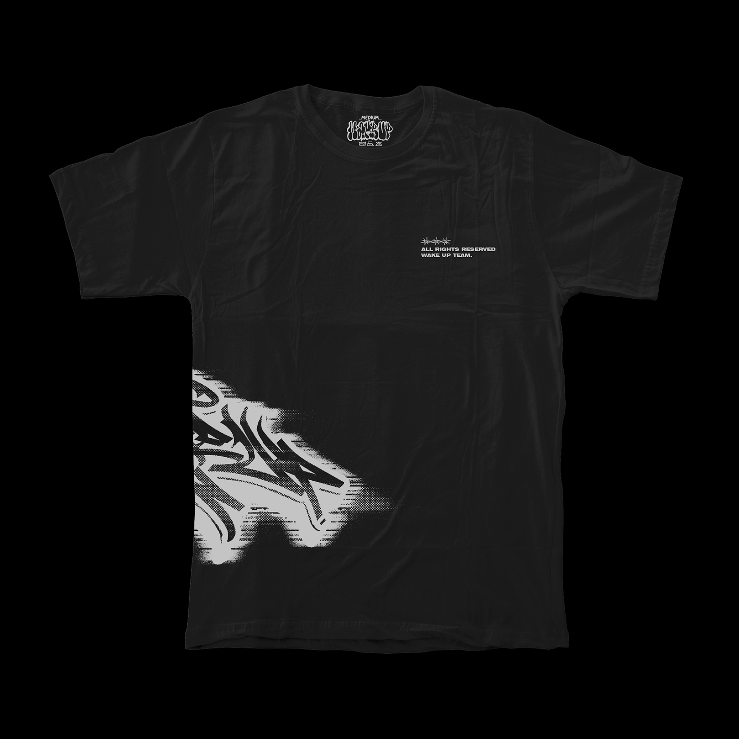 WAKEUP SILVER T-SHIRT