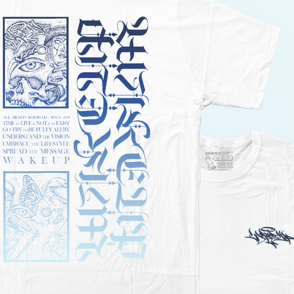 'LIFESTYLE' GRADIENT TEE