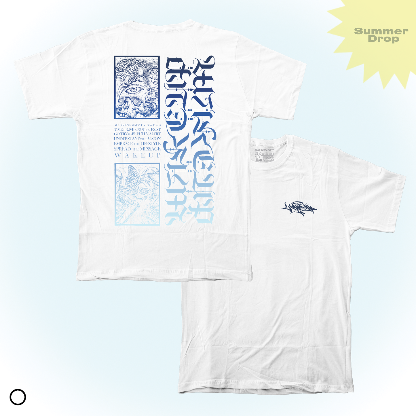 'LIFESTYLE' GRADIENT TEE