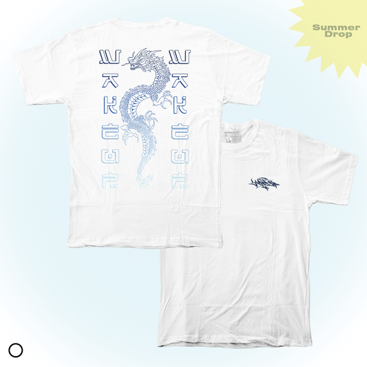 'DRAGON' GRADIENT TEE