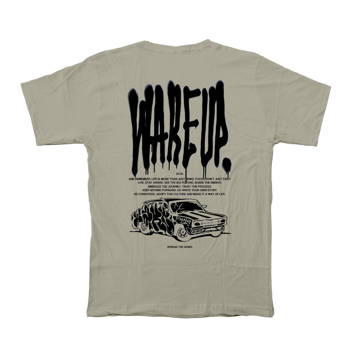 WAKEUP CAR T-SHIRT (2 colors)