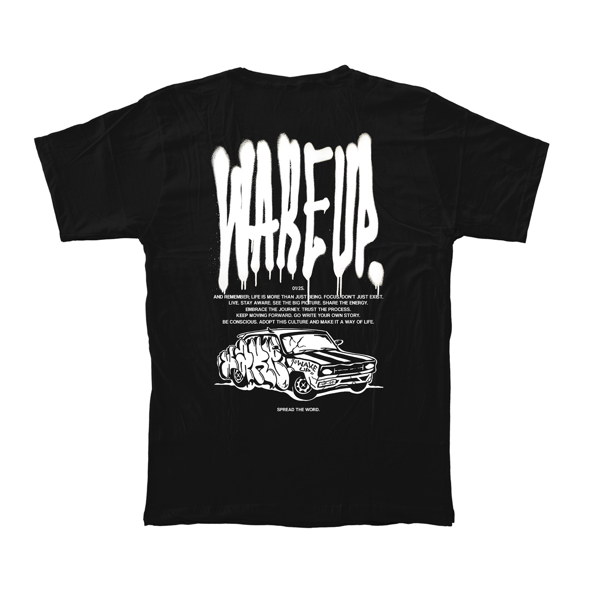 WAKEUP CAR T-SHIRT (2 colors)